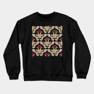 Catrina La Calavera Pattern #3 Crewneck Sweatshirt